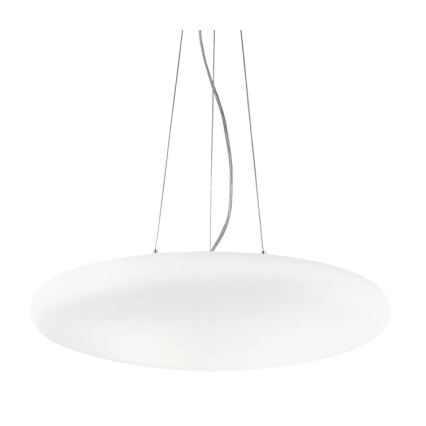 Ideal Lux - riippuvalaisin kaapelilla SMARTIES 5xE27/42W/230V halkaisija 60 cm valkoinen