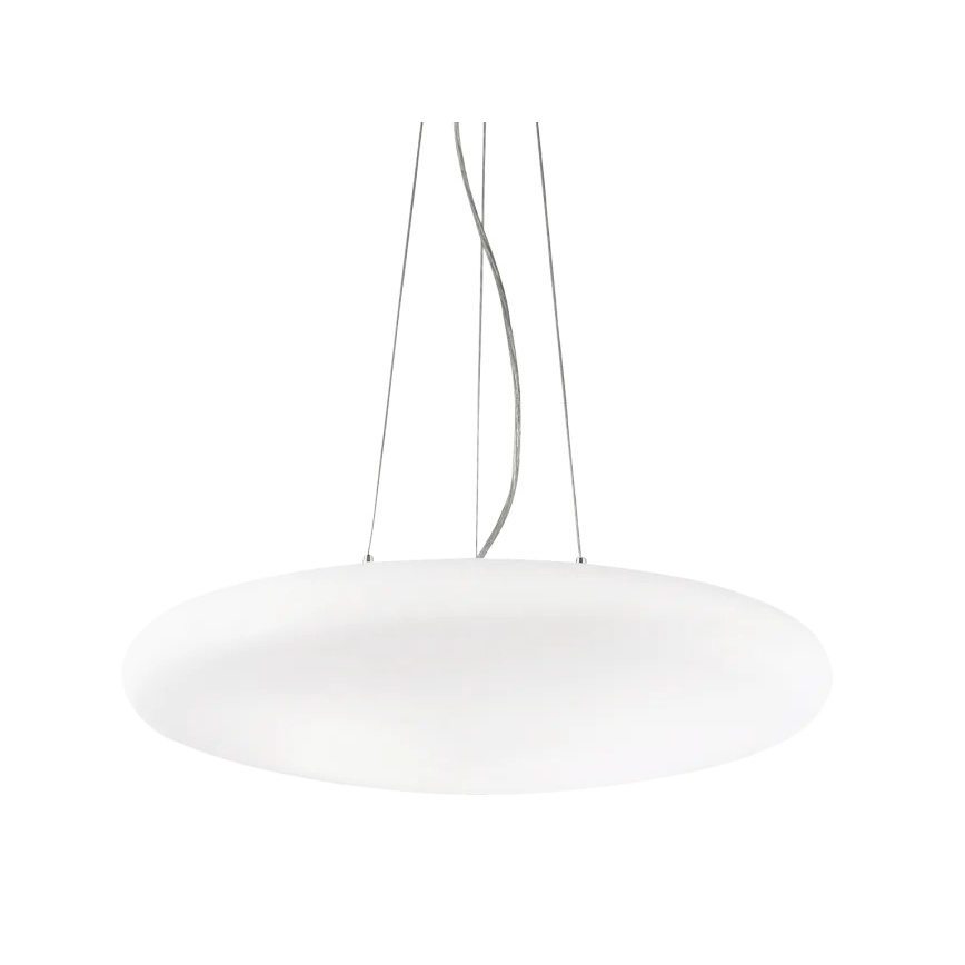 Ideal Lux - riippuvalaisin kaapelilla SMARTIES 5xE27/42W/230V halkaisija 60 cm valkoinen