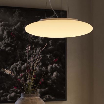 Ideal Lux - riippuvalaisin kaapelilla SMARTIES 5xE27/42W/230V halkaisija 60 cm valkoinen