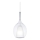 Ideal Lux - riippuvalaisin KALIQUE 1xE27/42W/230V, Ø 18 cm, kirkas