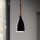 Ideal Lux - Riippuvalaisin MANHATTAN johdolla, 1 x E14/40 W/230 V, halkaisija 11 cm, musta/pyökki