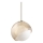 Ideal Lux - Riippuvalaisin vaijerilla BLOOM 1x E27/42W/230V, halkaisija 30 cm, kultainen/savuinen beige