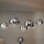 Ideal Lux - Riippuvalaisin vaijerilla NEMO PLUS 5xE27/42W/230V kiiltävä kromi/savunharmaa