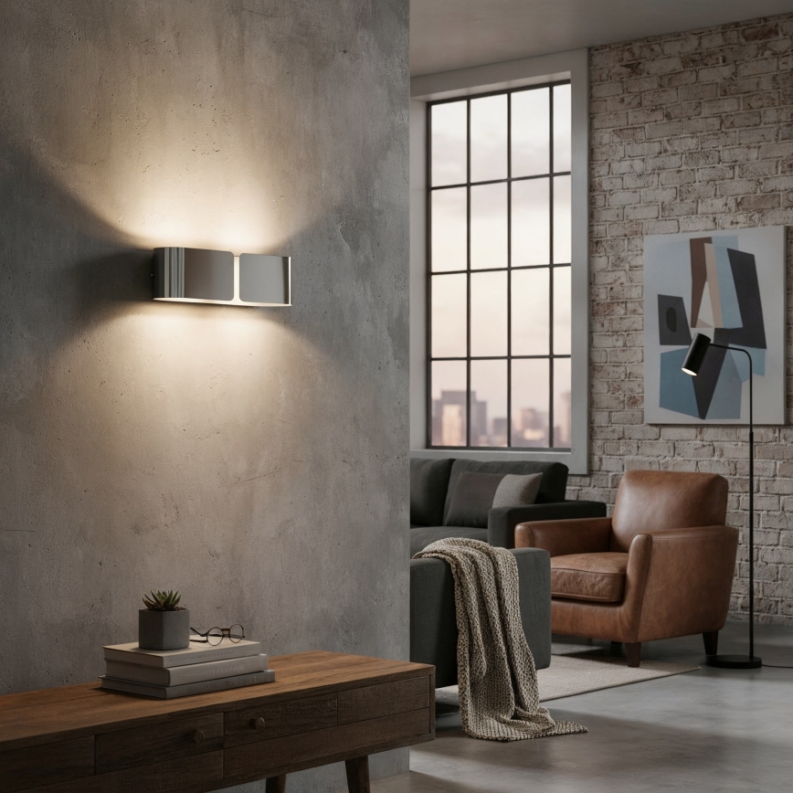 Ideal Lux - Seinävalaisin 2xE27/60W/230V