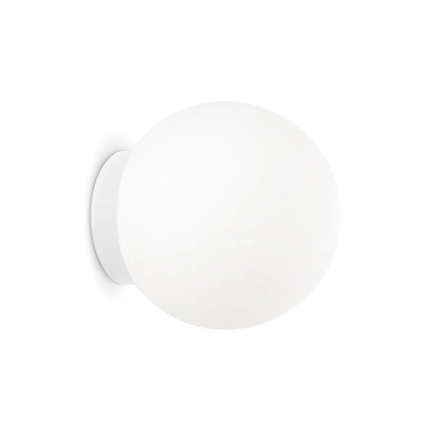 Ideal Lux - Seinävalaisin MAPA 1xE27/42W/230V Ø 20 cm valkoinen