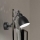Ideal Lux - Seinävalaisin NEWTON 1xE27/42W/230V musta