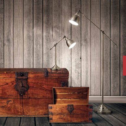 Ideal Lux - Seinävalaisin NEWTON 1xE27/42W/230V pronssinvärinen