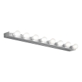 Ideal Lux - Seinävalaisin PRIVE 8xE14/40W/230V kiiltävä kromi