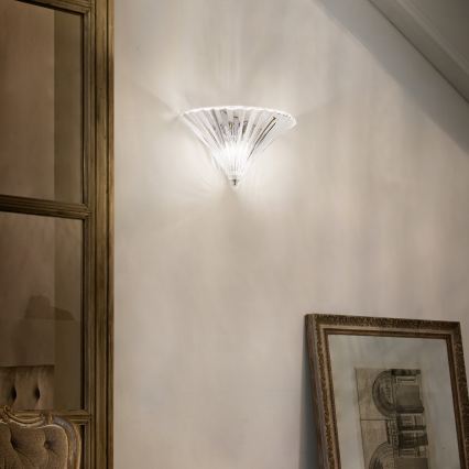 Ideal Lux - Seinävalaisin SANTA 1xE14/40W/230V kirkas