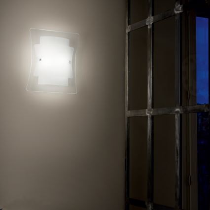 Ideal Lux - Seinävalaisin TRIPLO 1xE27/60W/230V kirkas