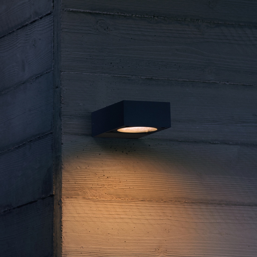 Ideal Lux - SIRIO ulkoseinävalaisin 1xGX53/9W/230V IP65 ruskea