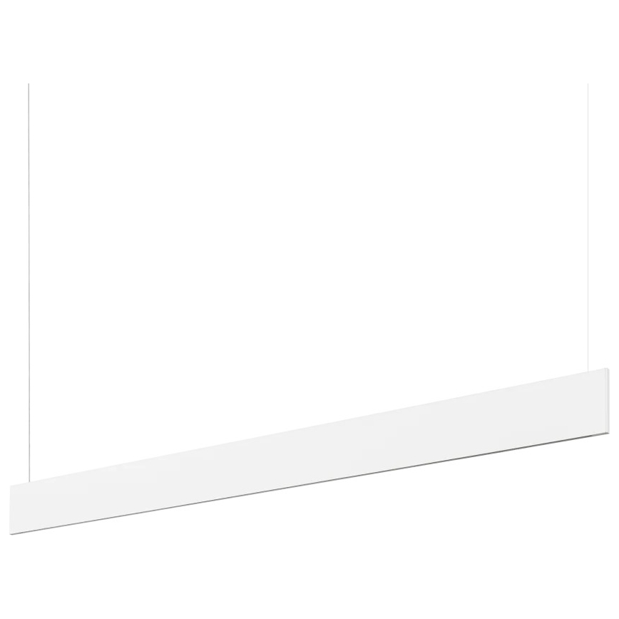 Ideal Lux - STEEL LED, LED-riippuvalaisin vaijerilla 24W/230V 3000K CRI 90 120 cm, valkoinen