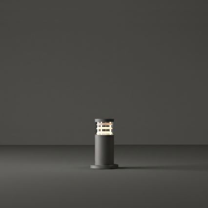 Ideal Lux - TRONCO ulkovalaisin 1xE27/42W/230V 25 cm IP65 antrasiitti