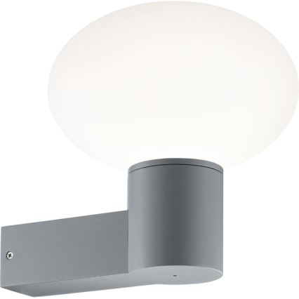 Ideal Lux - Ulkokäyttöinen seinävalaisin CLIO 1xE27/42W/230V IP44, harmaa