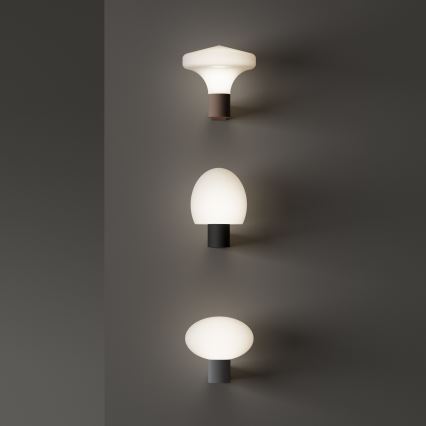 Ideal Lux - Ulkokäyttöinen seinävalaisin CLIO 1xE27/42W/230V IP44, harmaa