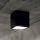 Ideal Lux - Ulkokohdevalaisin TECHO 1xGU10/20W/230V 9x9 cm IP54 musta
