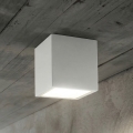 Ideal Lux - Ulkokohdevalaisin TECHO 1xGU10/20W/230V 9x9 cm IP54 valkoinen
