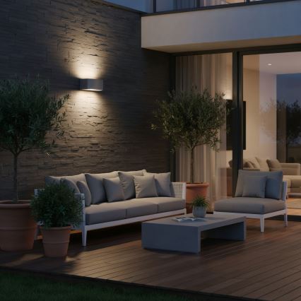 Ideal Lux - Ulkoseinävalaisin ANDROMEDA 1xE27/60W/230V IP55 antrasiitti