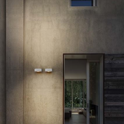 Ideal Lux - Ulkoseinävalaisin ANDROMEDA 1xE27/60W/230V IP55 harmaa