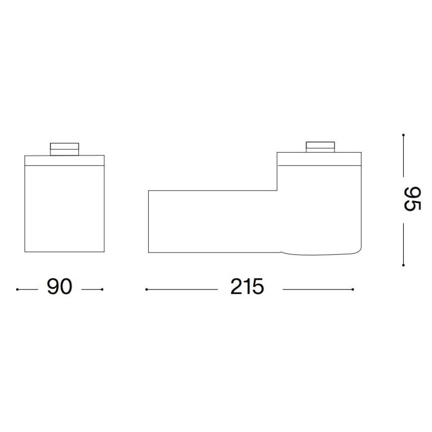 Ideal Lux - Ulkoseinävalaisin CLIO 1xE27/42W/230V IP44 valkoinen