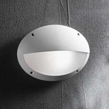Ideal Lux - Ulkoseinävalaisin POLAR 1xE27/23W/230V IP66 valkoinen