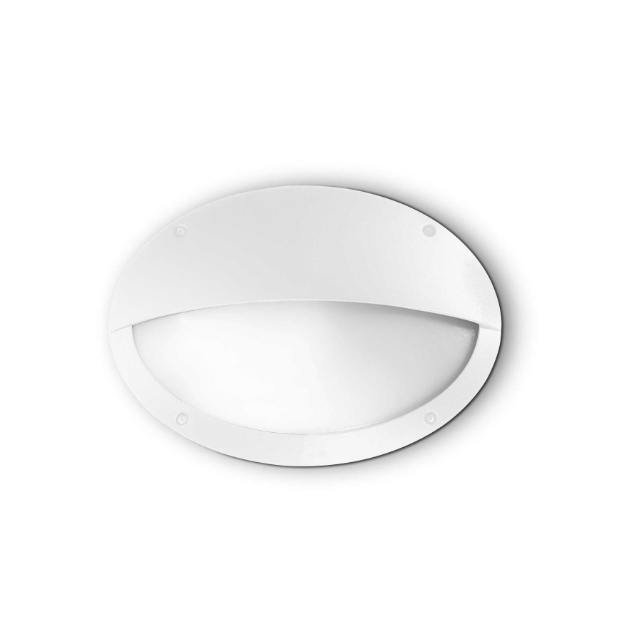 Ideal Lux - Ulkoseinävalaisin POLAR 1xE27/23W/230V IP66 valkoinen