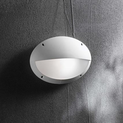 Ideal Lux - Ulkoseinävalaisin POLAR 1xE27/23W/230V IP66 valkoinen