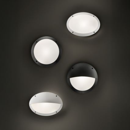 Ideal Lux - Ulkoseinävalaisin POLAR 1xE27/23W/230V IP66 valkoinen