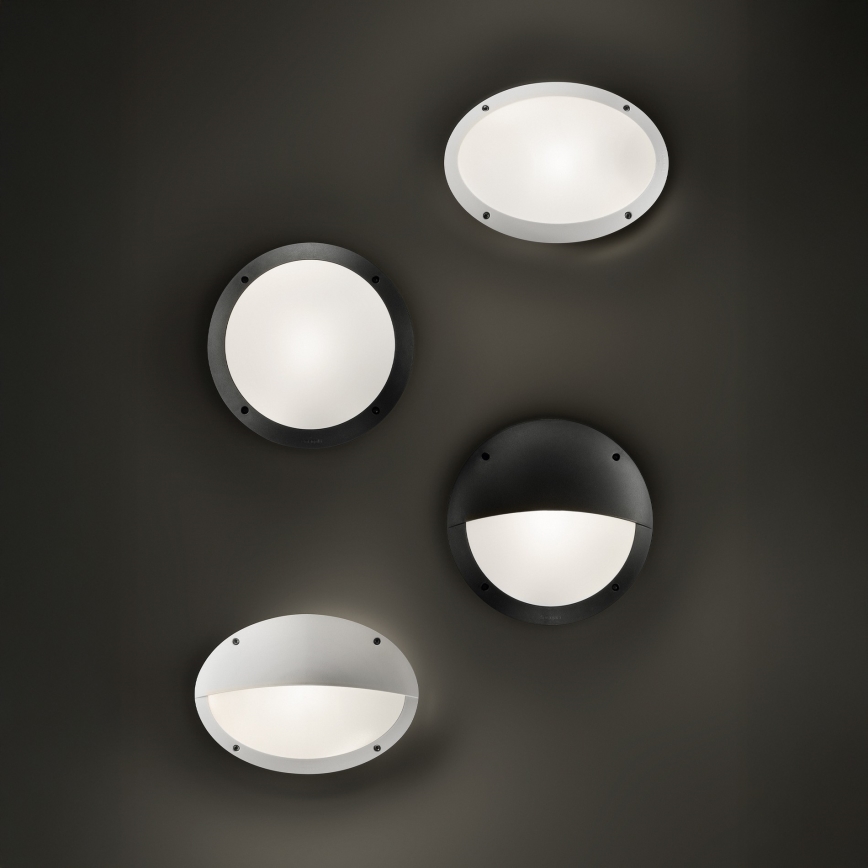 Ideal Lux - Ulkoseinävalaisin POLAR 1xE27/23W/230V IP66 valkoinen