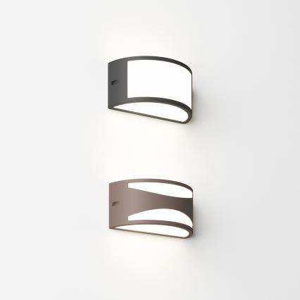 Ideal Lux - Ulkoseinävalaisin REX 1xE27/60W/230V IP44 ruskea