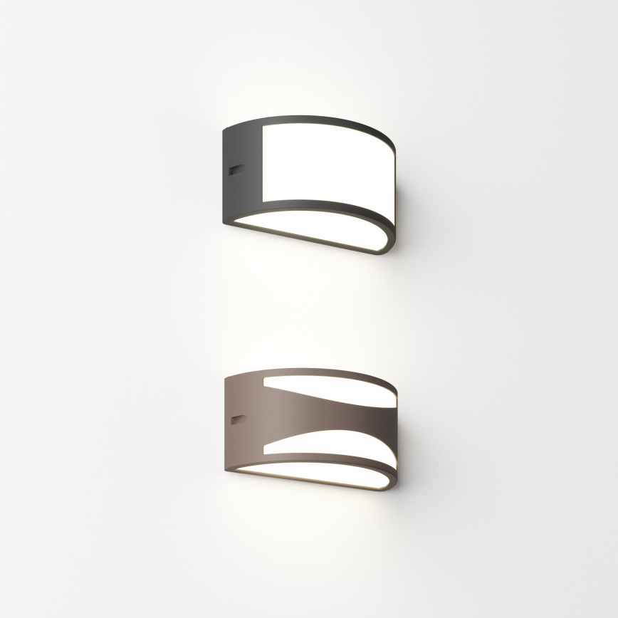 Ideal Lux - Ulkoseinävalaisin REX 1xE27/60W/230V IP44 ruskea