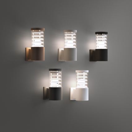 Ideal Lux - Ulkoseinävalaisin TRONCO 1xE27/42W/230V IP44 ruskea