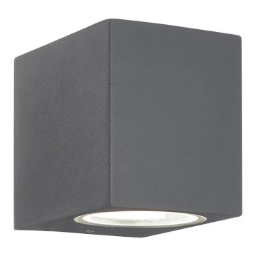 Ideal Lux - Ulkoseinävalaisin UP 1xG9/15W/230V IP44 antrasiitti