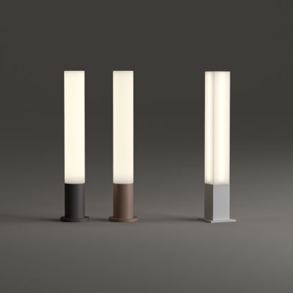 Ideal Lux - Ulkovalaisin EDO OUTDOOR 1xGX53/15W/230V 80 cm IP65 ruskea