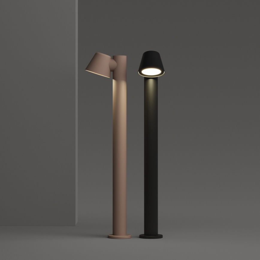 Ideal Lux - Ulkovalaisin GAS 1xGU10/35W/230V 80 cm IP43 ruskea