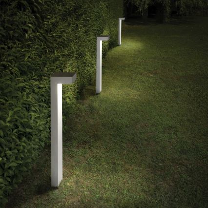 Ideal Lux - Ulkovalaisin SIRIO 1xGX53/9W/230V 80 cm IP65 valkoinen