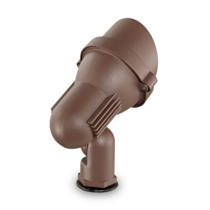 Ideal Lux - Ulkovalaisin TERRA 1xGU10/28W/230V IP65 ruskea