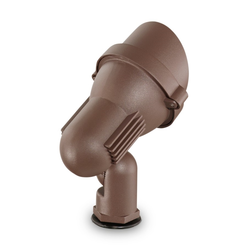 Ideal Lux - Ulkovalaisin TERRA 1xGU10/28W/230V IP65 ruskea