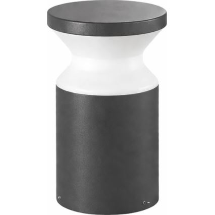 Ideal Lux - Ulkovalaisin TORRE 1xE27/15W/230V 22 cm IP65 antrasiitti