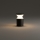 Ideal Lux - Ulkovalaisin TORRE 1xE27/15W/230V 22 cm IP65 musta