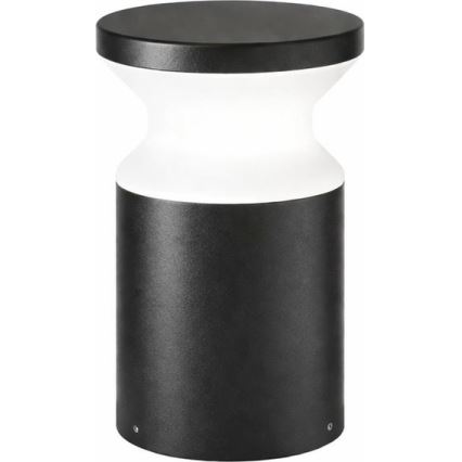 Ideal Lux - Ulkovalaisin TORRE 1xE27/15W/230V 22 cm IP65 musta