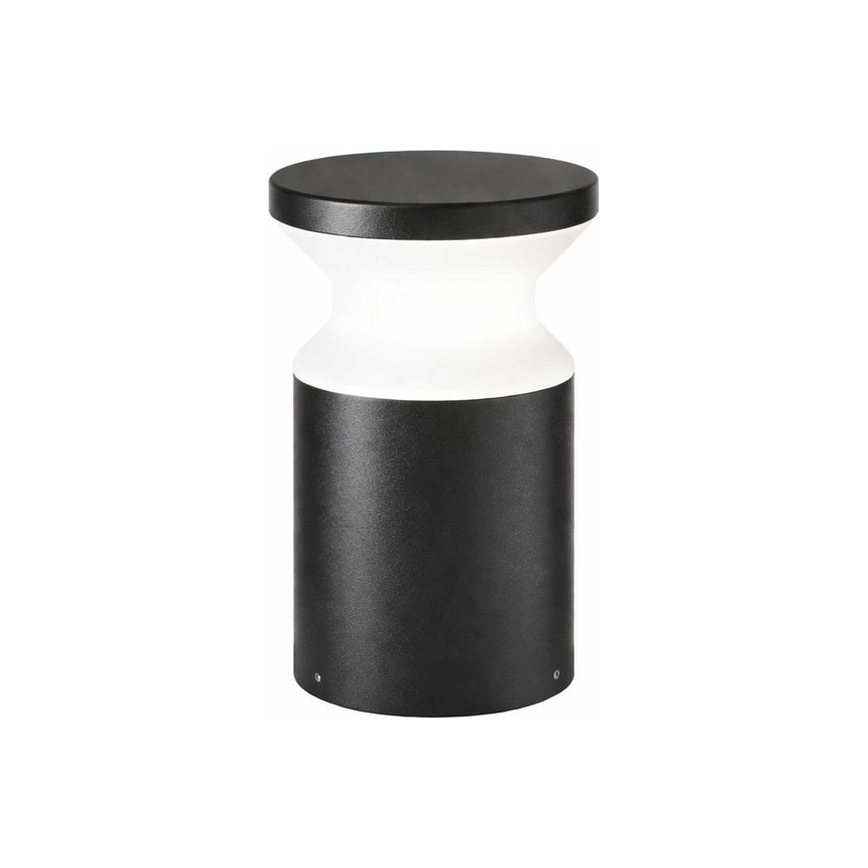 Ideal Lux - Ulkovalaisin TORRE 1xE27/15W/230V 22 cm IP65 musta