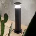 Ideal Lux - Ulkovalaisin TORRE 1xE27/15W/230V 60 cm IP65 musta