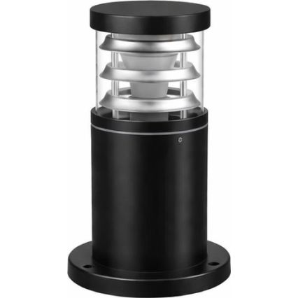 Ideal Lux - Ulkovalaisin TRONCO 1xE27/42W/230V 25 cm IP65 musta