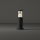 Ideal Lux - Ulkovalaisin TRONCO 1xE27/42W/230V 40 cm IP65 musta