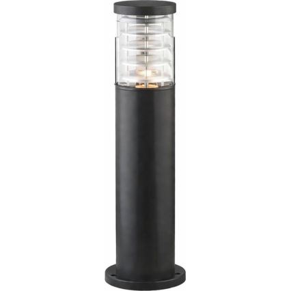Ideal Lux - Ulkovalaisin TRONCO 1xE27/42W/230V 40 cm IP65 musta