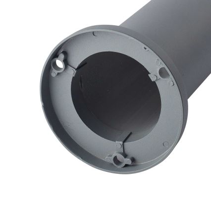 Ideal Lux - Ulkovalaisin TRONCO 1xE27/42W/230V 60 cm IP65 antrasiitti