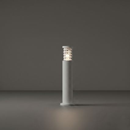 Ideal Lux - Ulkovalaisin TRONCO 1xE27/42W/230V 60 cm IP65 harmaa