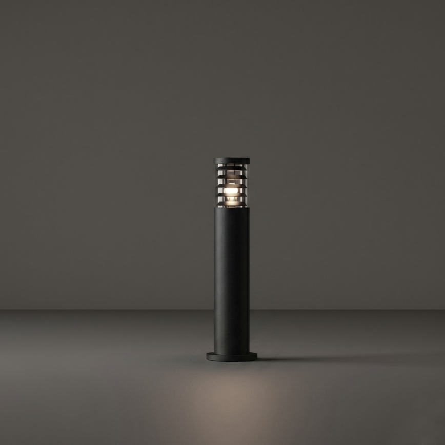 Ideal Lux - ulkovalaisin TRONCO 1xE27/42W/230V 60 cm IP65 musta