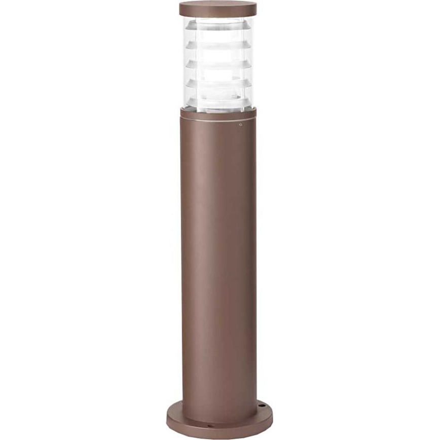 Ideal Lux - Ulkovalaisin TRONCO 1xE27/42W/230V 60 cm IP65 ruskea